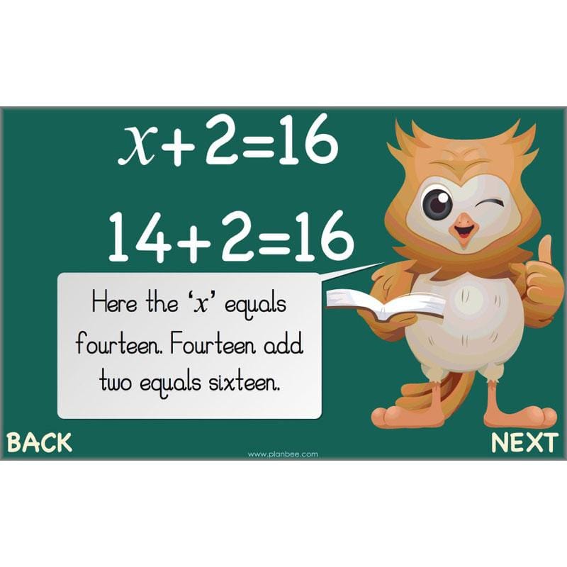 PlanBee Algebra: simple algebra lesson planning for Year 6