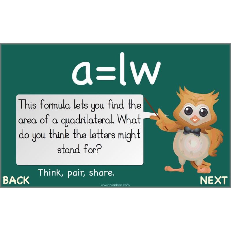 PlanBee Algebra: simple algebra lesson planning for Year 6