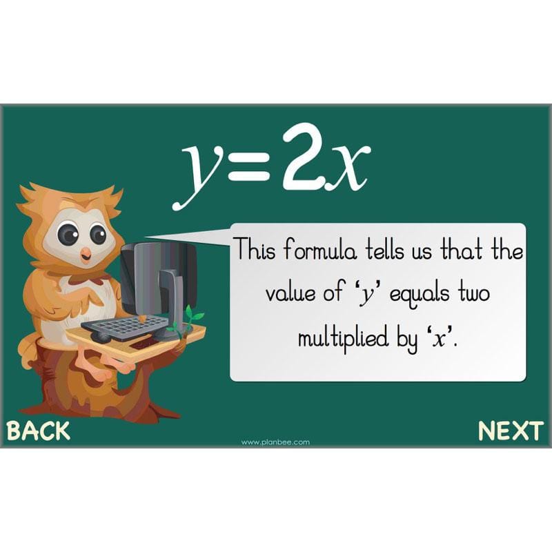 PlanBee Algebra: simple algebra lesson planning for Year 6