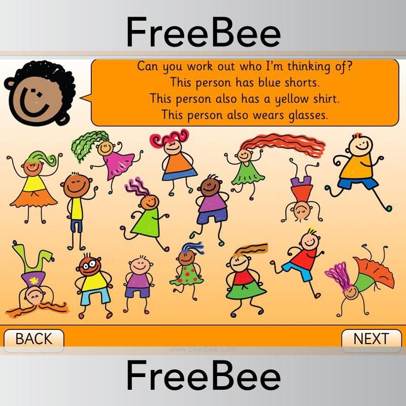 PlanBee All About Me Brain Teasers | FreeBees | PlanBee