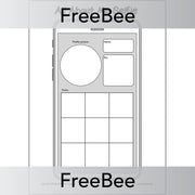 PlanBee FREE All About Me Selfie by PlanBee