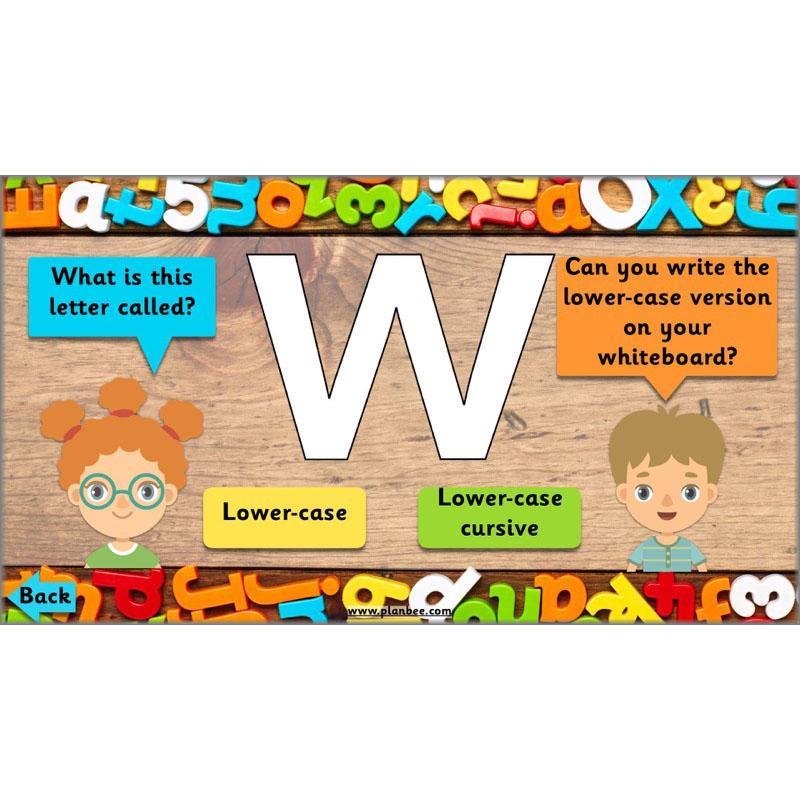 PlanBee The Alphabet KS1 - Plans, Slides and Worksheets - PlanBee