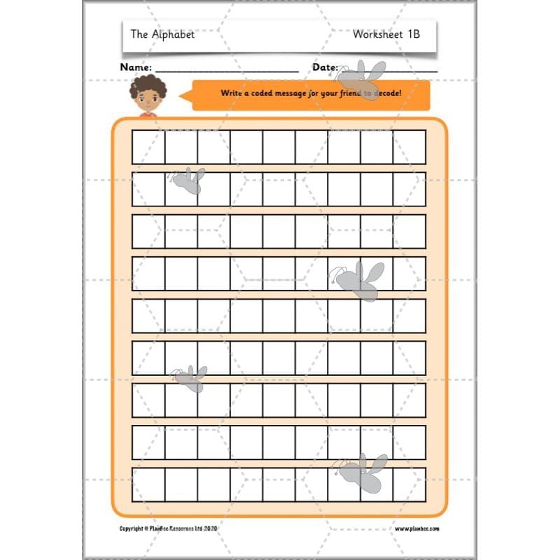 PlanBee The Alphabet KS1 - Plans, Slides and Worksheets - PlanBee