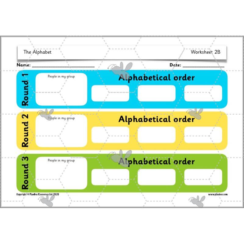 PlanBee The Alphabet KS1 - Plans, Slides and Worksheets - PlanBee