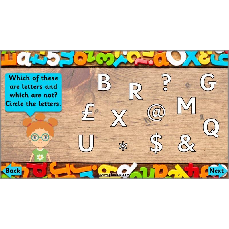 PlanBee The Alphabet KS1 - Plans, Slides and Worksheets - PlanBee