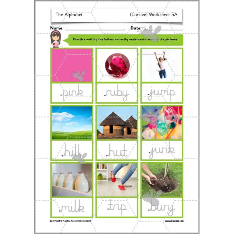PlanBee The Alphabet KS1 - Plans, Slides and Worksheets - PlanBee