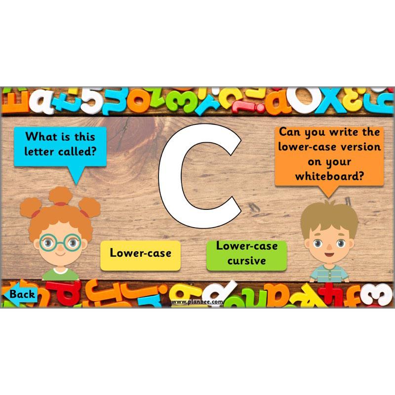 PlanBee The Alphabet KS1 - Plans, Slides and Worksheets - PlanBee