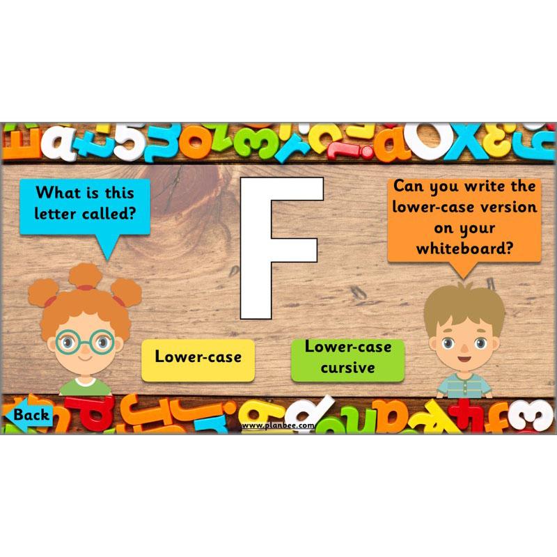 PlanBee The Alphabet KS1 - Plans, Slides and Worksheets - PlanBee