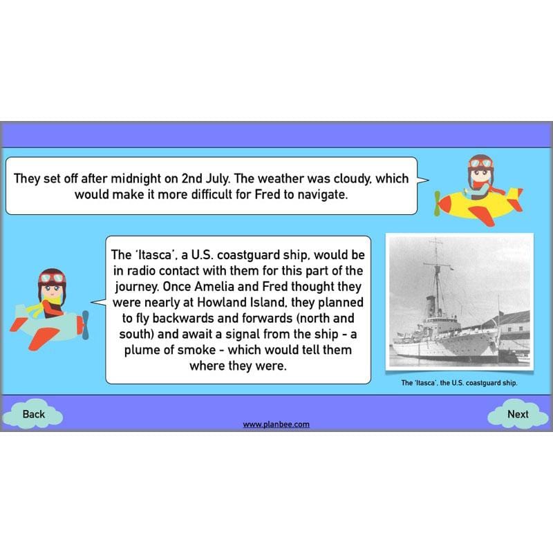 PlanBee Amelia Earhart KS2 Special People Lesson by PlanBee