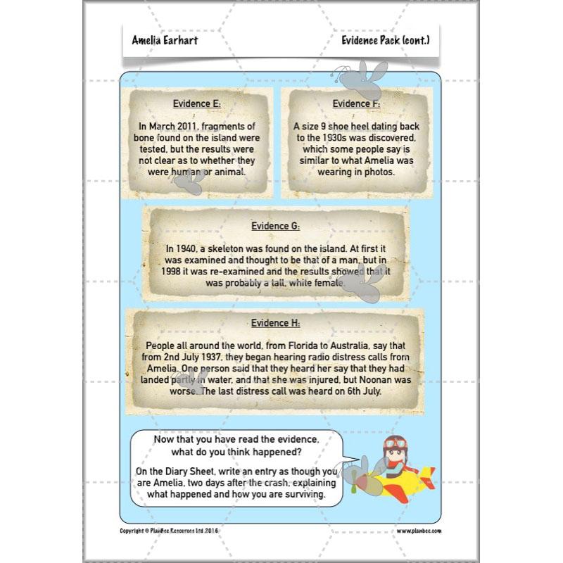 PlanBee Amelia Earhart KS2 Special People Lesson by PlanBee