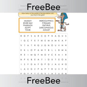 Free Ancient Egypt Word Search | PlanBee Egyptians Resource