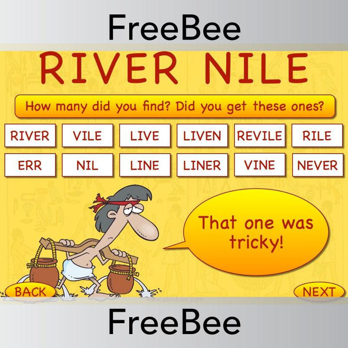 PlanBee Ancient Egyptians Brain Teasers | PlanBee FreeBees