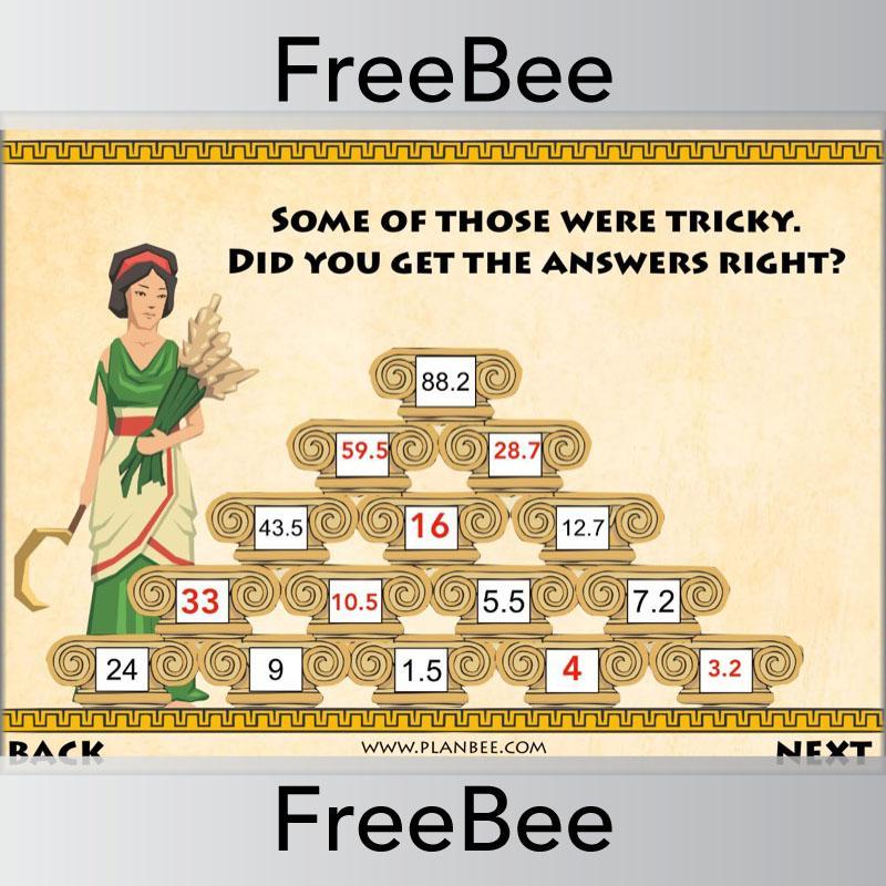 PlanBee Ancient Greece Brain Teasers | PlanBee FreeBees