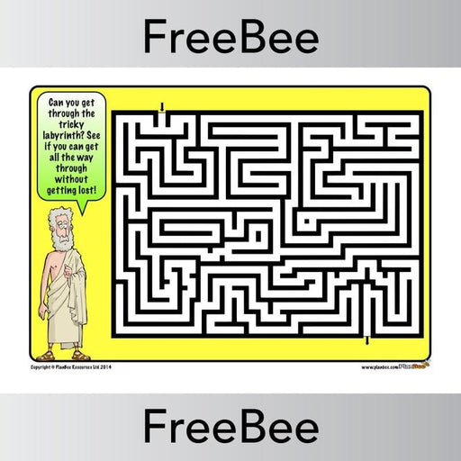 Greek Labyrinth Maze