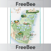 FREE Downloadable Ancient Maya Map by PlanBee