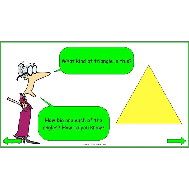 Year 5 Angles and Triangles Maths Lessons by PlanBee
