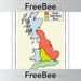 PlanBee FREE Anglo-Saxon Kingdoms KS2 Map by PlanBee