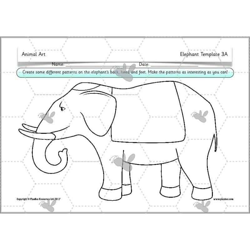 PlanBee Animal Art lessons and planning for KS1 created by PlanBee