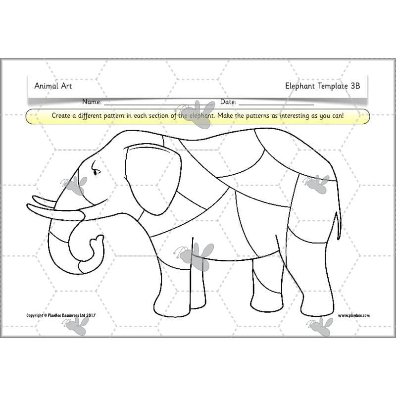 PlanBee Animal Art lessons and planning for KS1 created by PlanBee