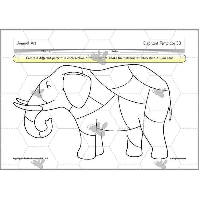 PlanBee Animal Art lessons and planning for KS1 created by PlanBee