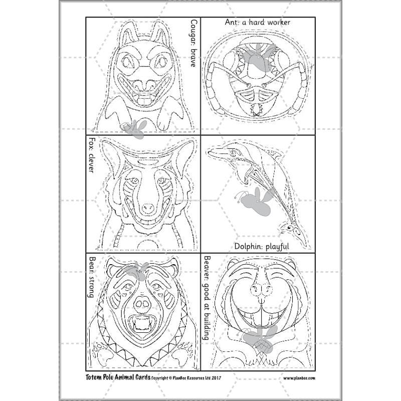 PlanBee Animal Art lessons and planning for KS1 created by PlanBee