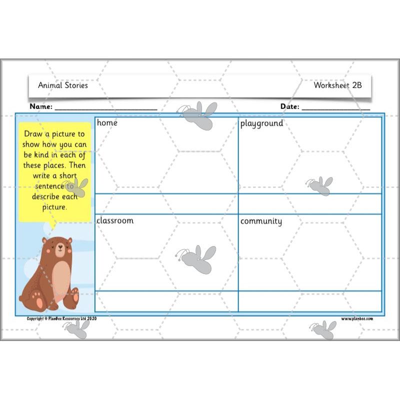 PlanBee Animal Stories Year 1/2 Planning Pack | KS1 RE Planning