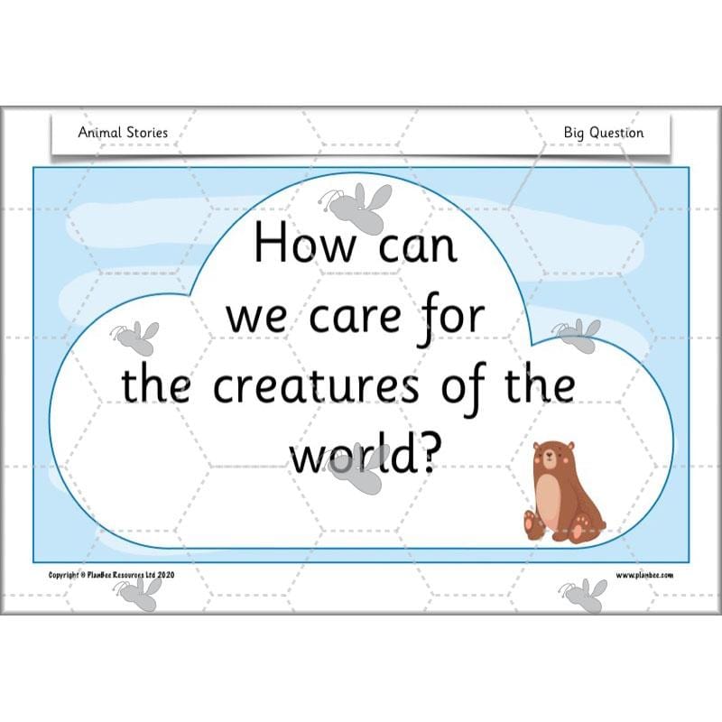 PlanBee Animal Stories Year 1/2 Planning Pack | KS1 RE Planning