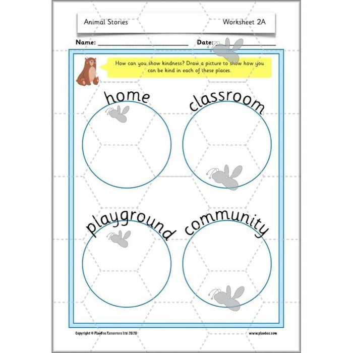 PlanBee Animal Stories Year 1/2 Planning Pack | KS1 RE Planning
