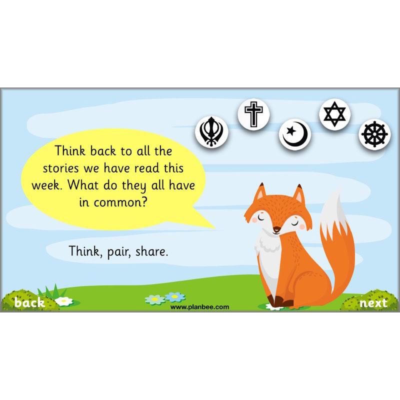 PlanBee Animal Stories Year 1/2 Planning Pack | KS1 RE Planning