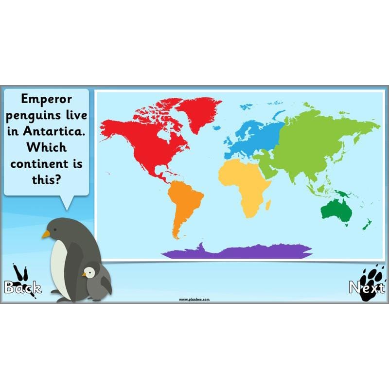 PlanBee Animals Around the World KS1 Geography - PlanBee