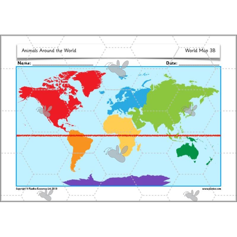 PlanBee Animals Around the World KS1 Geography - PlanBee