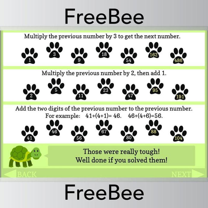 Free Animal themed Brain Teasers by PlanBee
