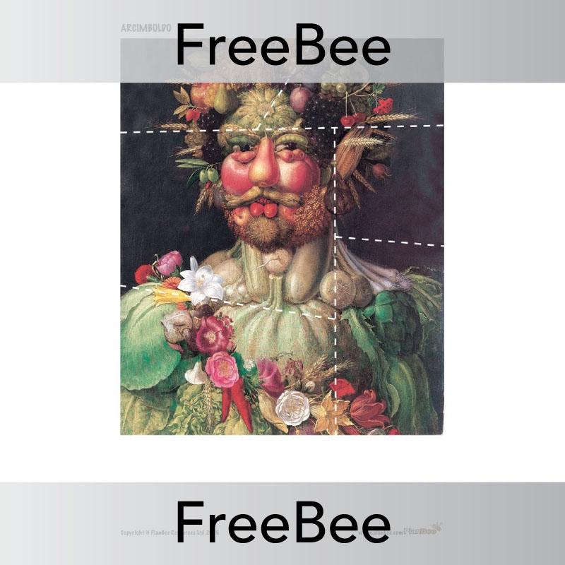 PlanBee Arcimboldo Art for Kids | Free PlanBee Display Pack
