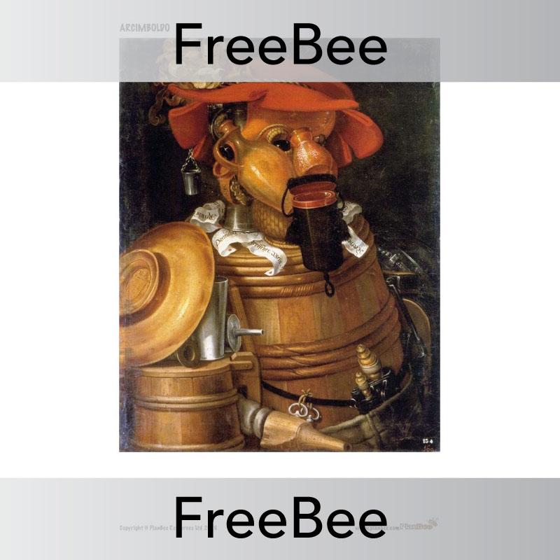 PlanBee Arcimboldo Art for Kids | Free PlanBee Display Pack