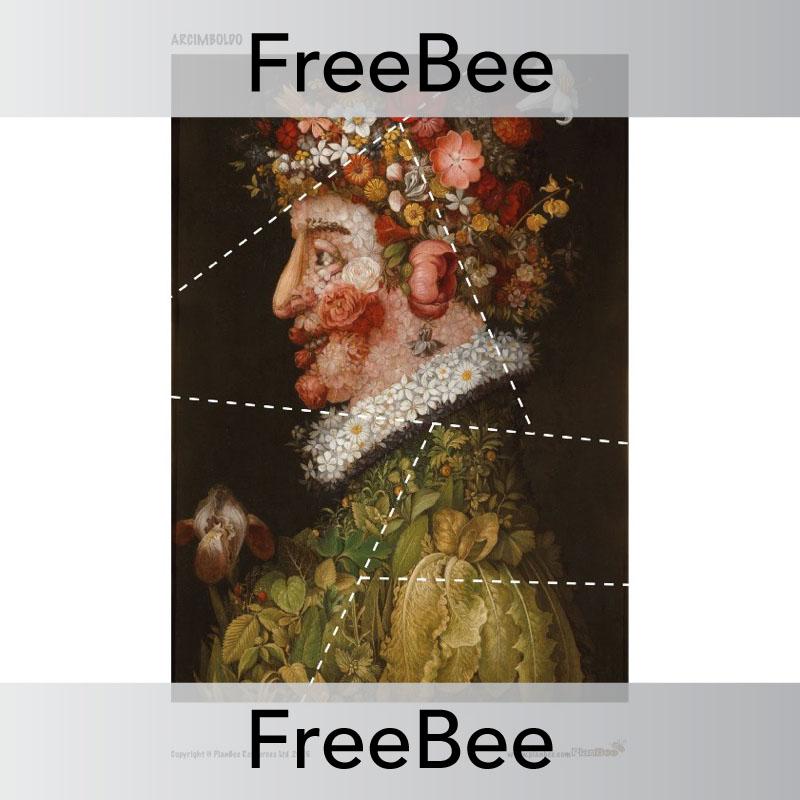 PlanBee Arcimboldo Art for Kids | Free PlanBee Display Pack