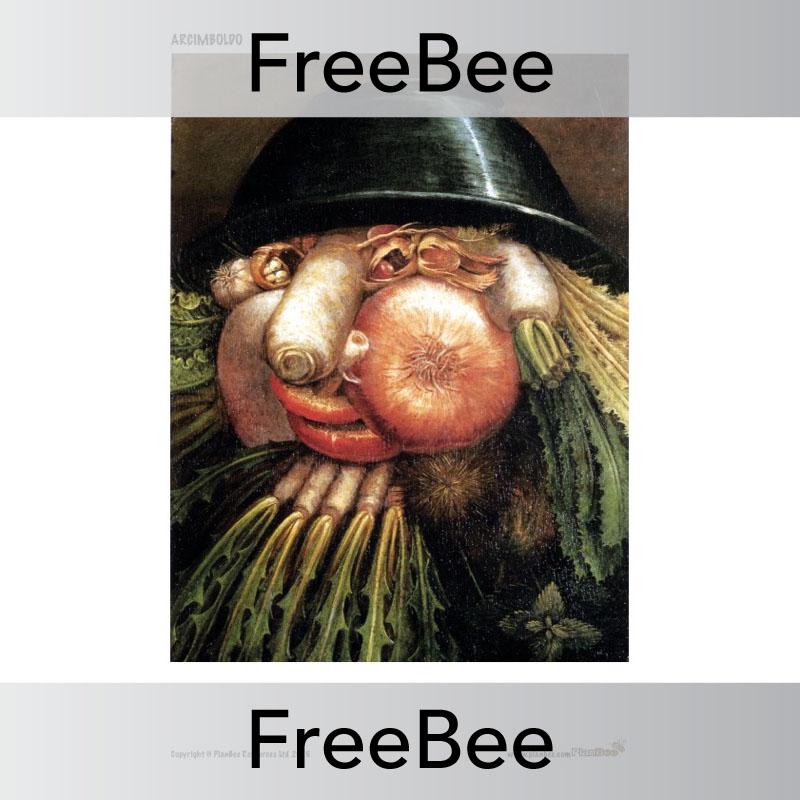 PlanBee Arcimboldo Art for Kids | Free PlanBee Display Pack