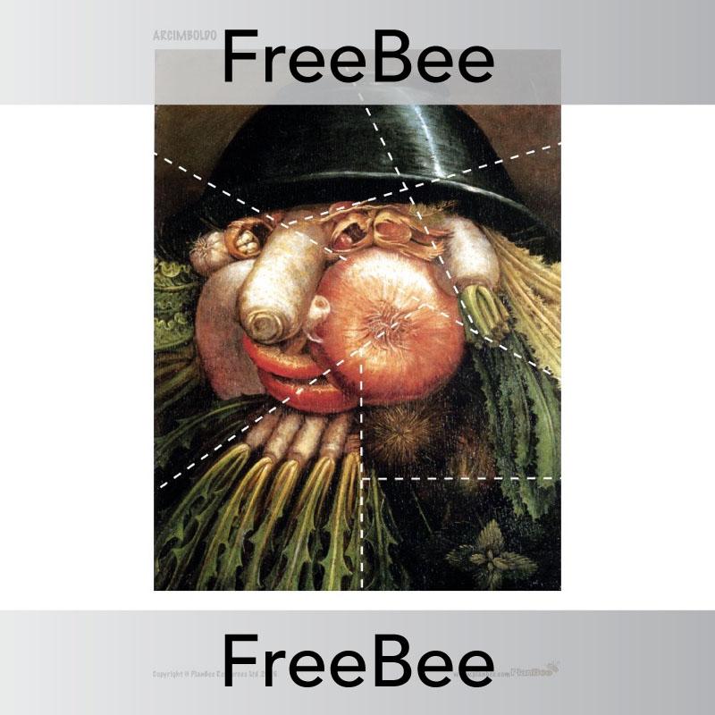 PlanBee Arcimboldo Art for Kids | Free PlanBee Display Pack