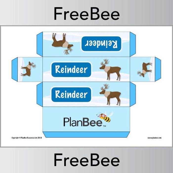 PlanBee Free Arctic Animals Group Name Labels by PlanBee