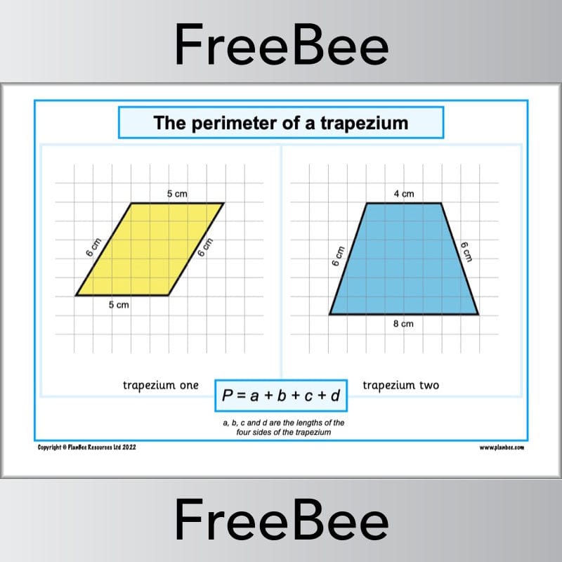PlanBee FREE Area and Perimeter Posters by PlanBee
