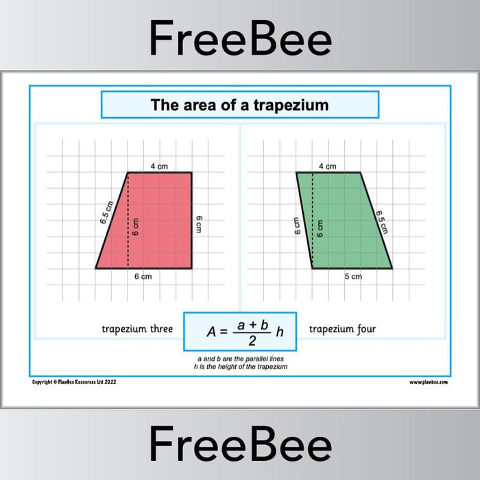 PlanBee FREE Area and Perimeter Posters by PlanBee