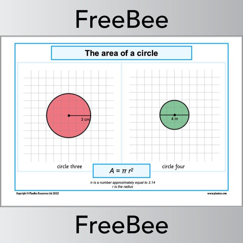 PlanBee FREE Area and Perimeter Posters by PlanBee
