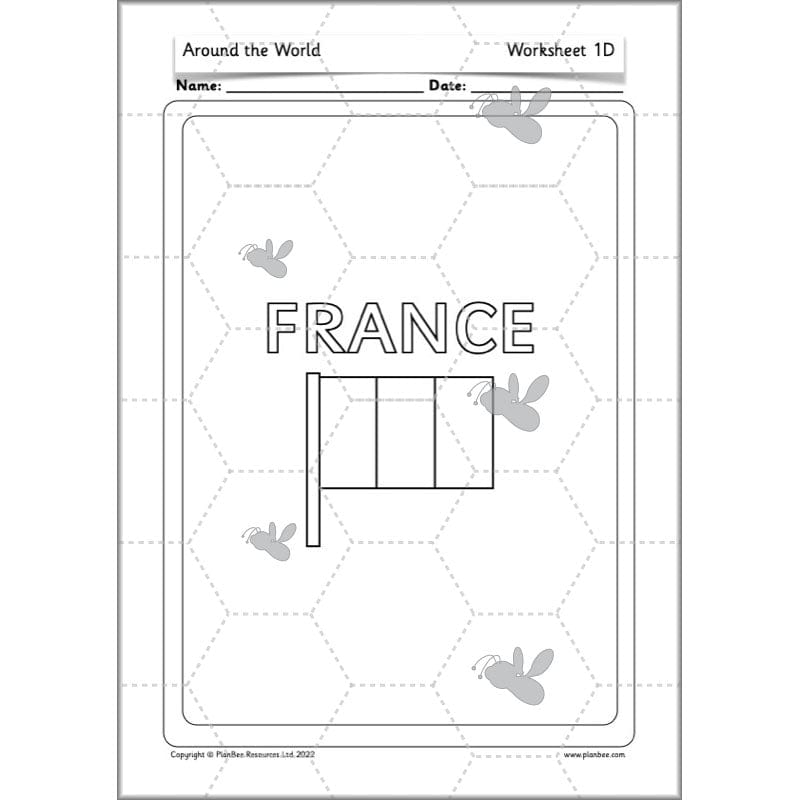 PlanBee Continents of the World KS1 | Around the World Year 1 and Year 2
