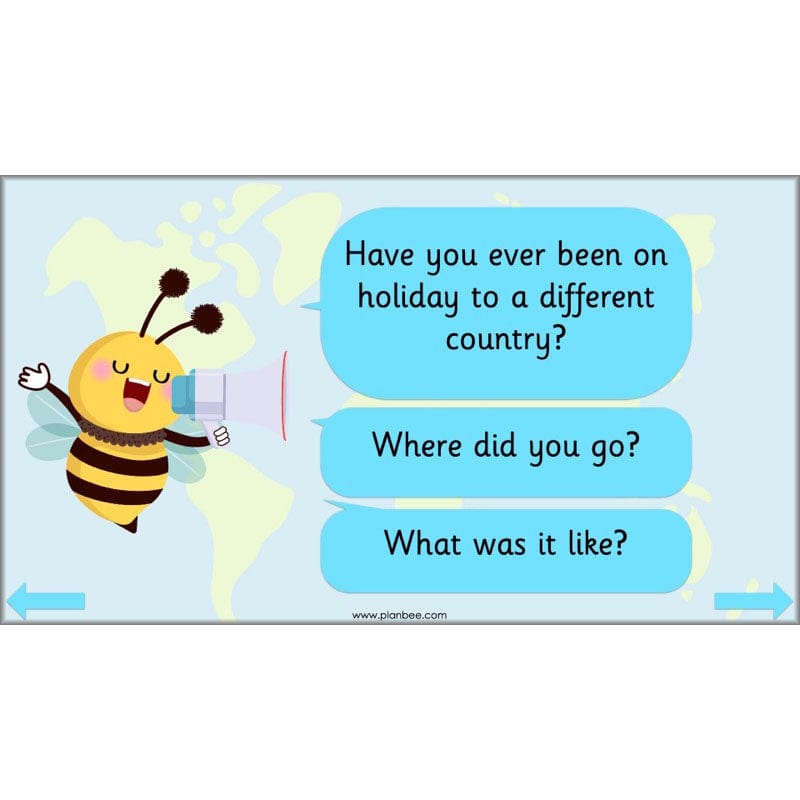 PlanBee Continents of the World KS1 | Around the World Year 1 and Year 2