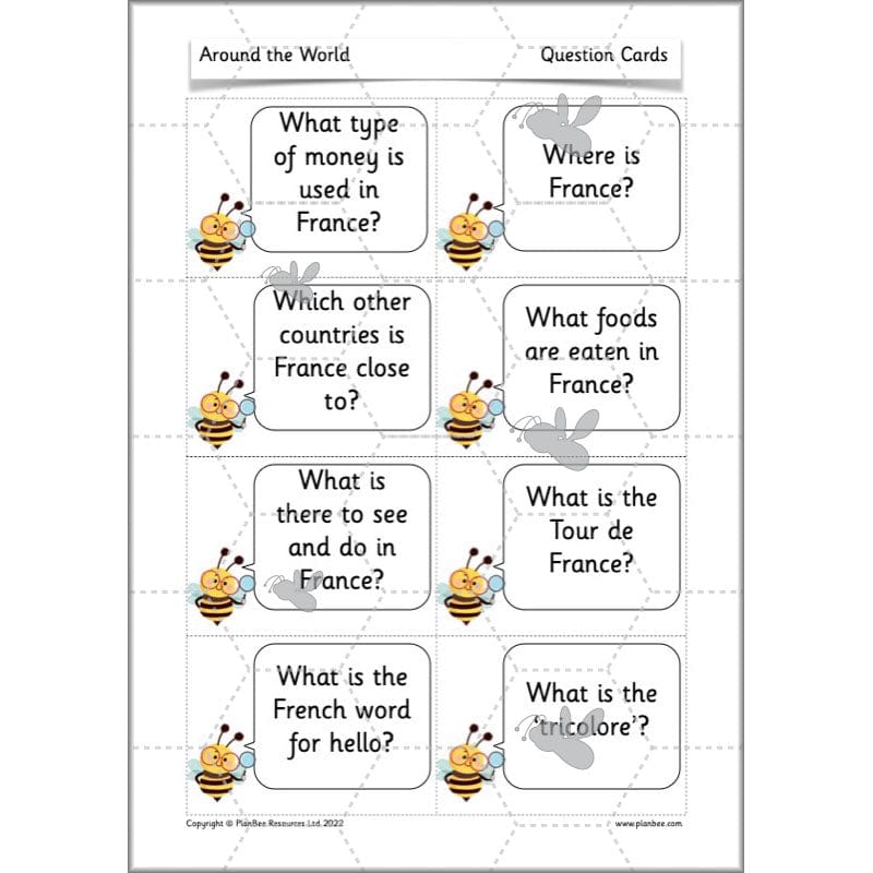 PlanBee Continents of the World KS1 | Around the World Year 1 and Year 2