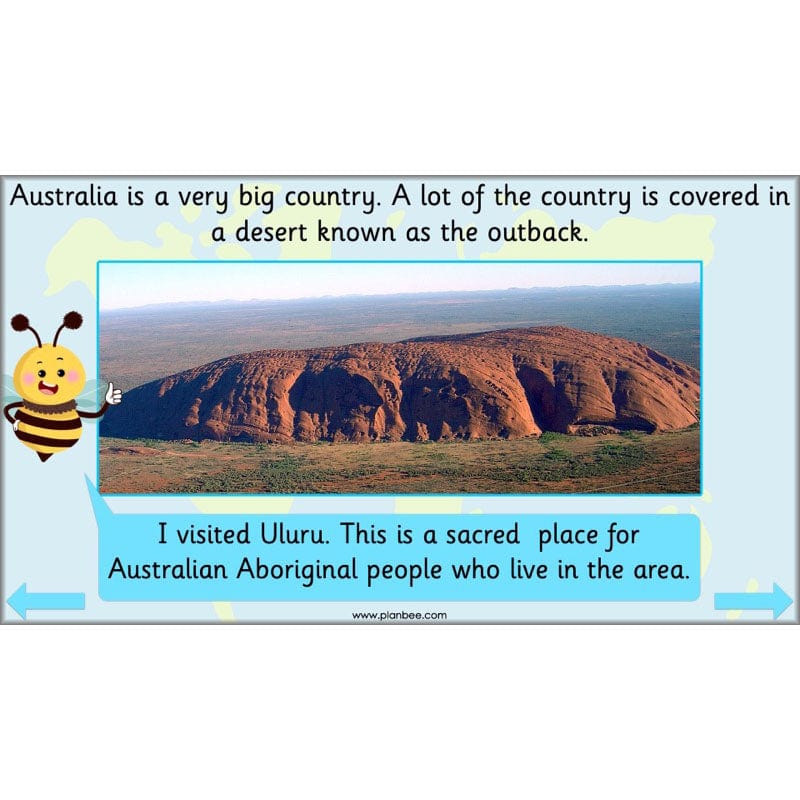 PlanBee Continents of the World KS1 | Around the World Year 1 and Year 2
