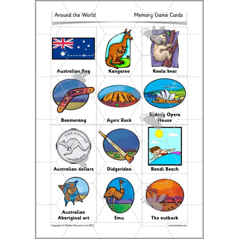 PlanBee Continents of the World KS1 | Around the World Year 1 and Year 2
