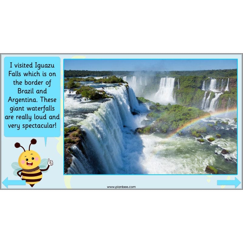 PlanBee Continents of the World KS1 | Around the World Year 1 and Year 2