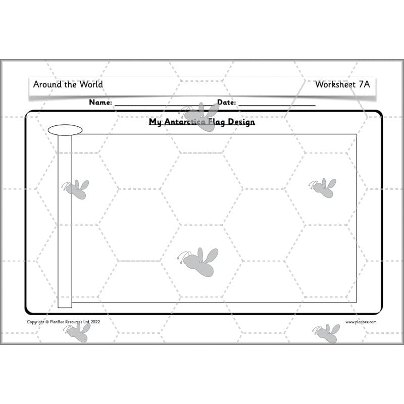 PlanBee Continents of the World KS1 | Around the World Year 1 and Year 2