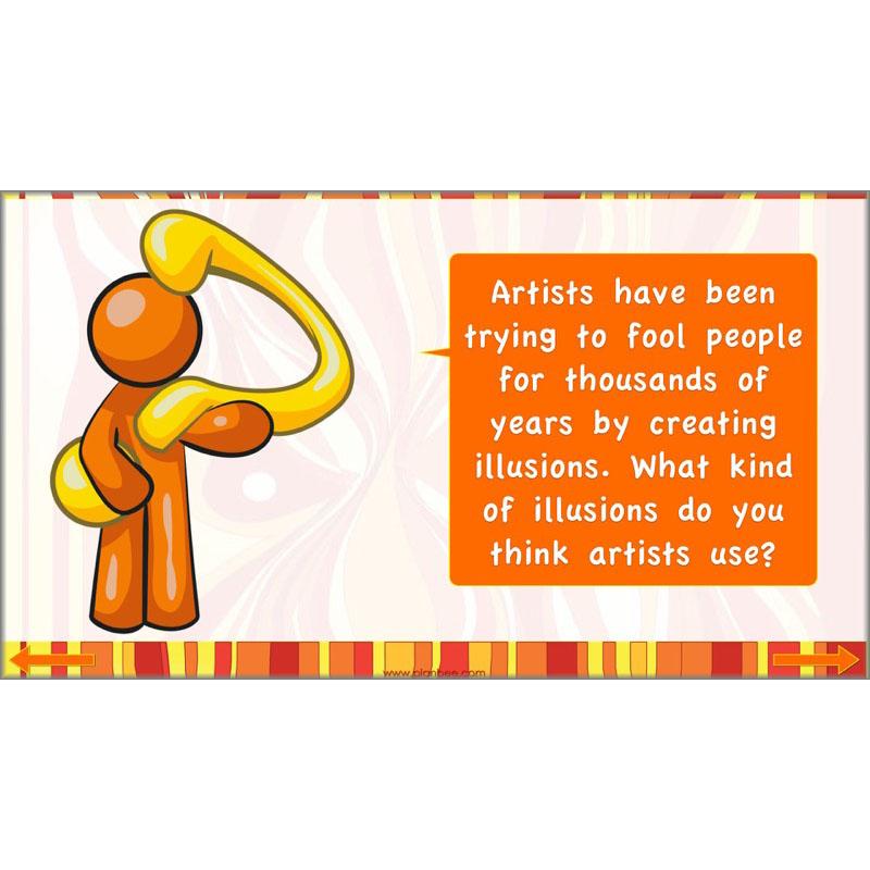 PlanBee Art Illusions KS2 illusion art and op art lessons | PlanBee