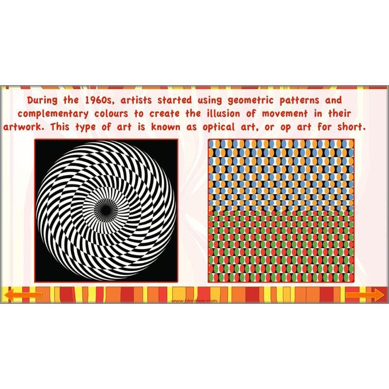 PlanBee Art Illusions KS2 illusion art and op art lessons | PlanBee
